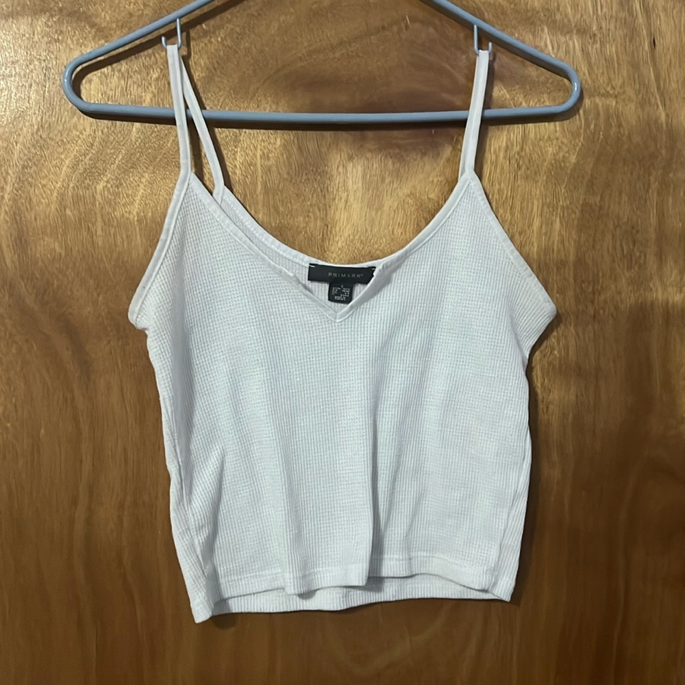 White tank top